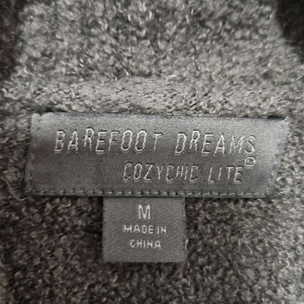 Barefoot Dreams cozychic lite Open Front Sweater size medium - Picture 4 of 13